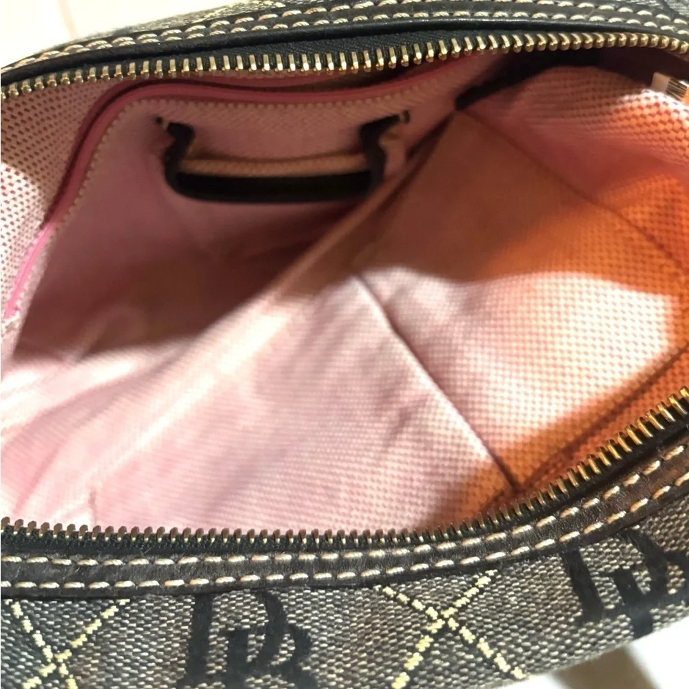 Dooney bourke signature print canvas handbag